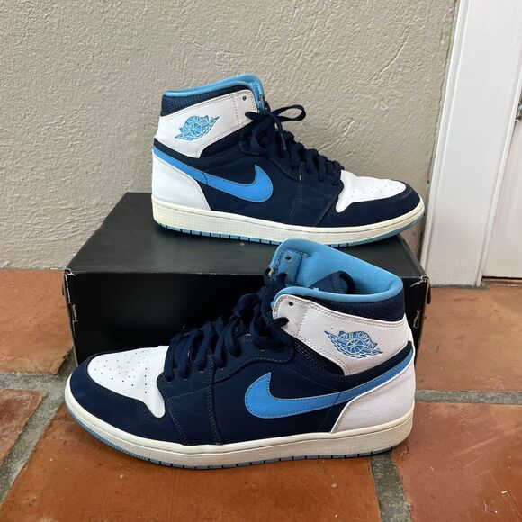Nike Air Jordan 1 Retro High CP3 Chris Paul Blue UNC Men’s Size 12 332550-402 - Picture 1 of 9